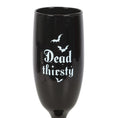 Load image into Gallery viewer, Set of 2 Dead Thirsty Champagne Flutes
