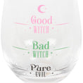 Load image into Gallery viewer, Good Witch, Bad Witch Stemless Glass
