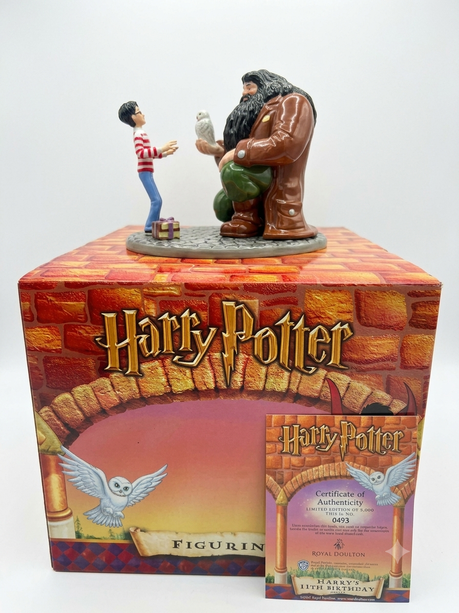 Royal Doulton Harry Potter Harry's 11th Birthday Figurine Limited Edition with COA