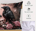 Load image into Gallery viewer, Halloween Gothic Skull Cushion Cover
