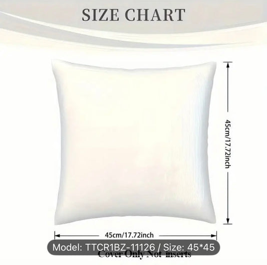 Shaped Cushion with Adorable Mouse Short Plush Pillowcase