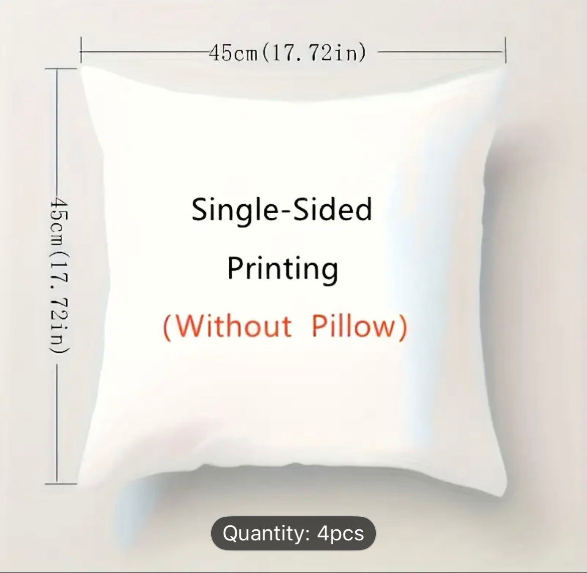 4pcs Horse, Flower & Bird Throw Pillow Covers (Black, White & Brown)