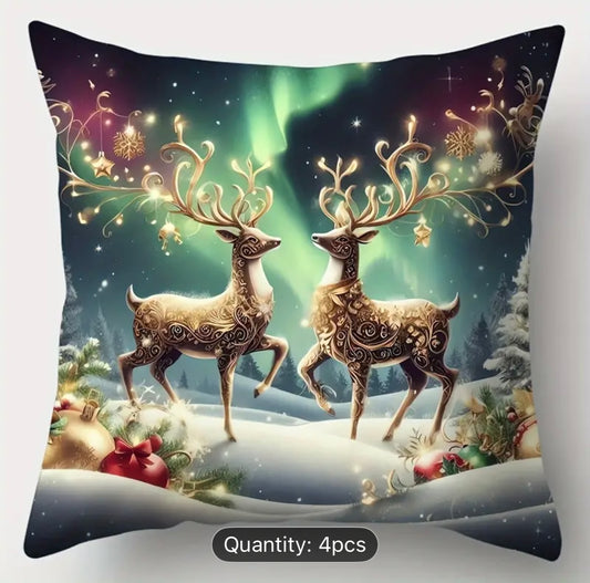 Christmas Magic Pillow Covers – Set of 4