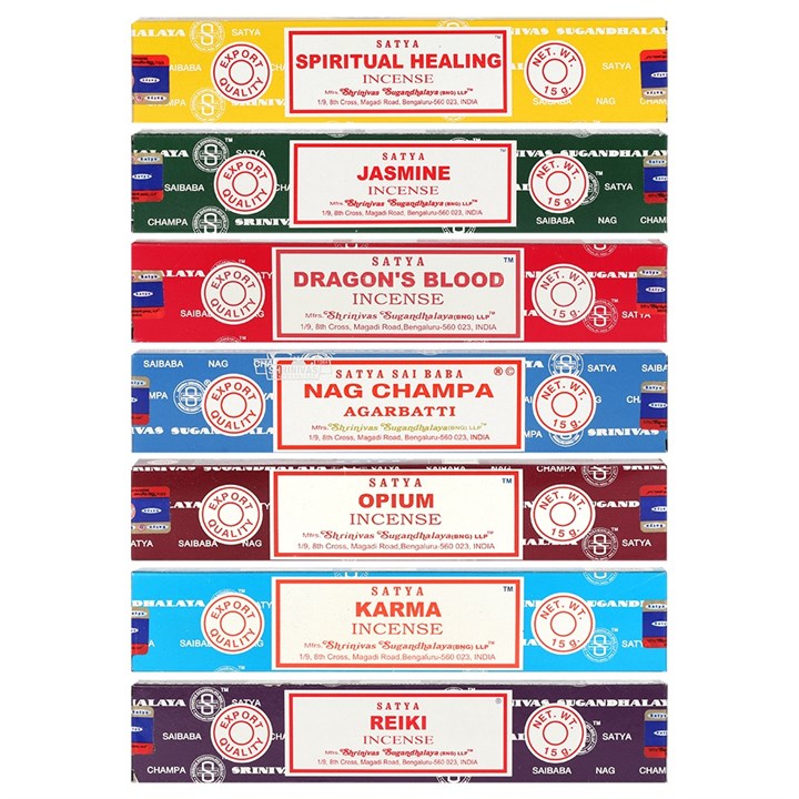 Satya Incense Sticks 15g Spiritual Healing