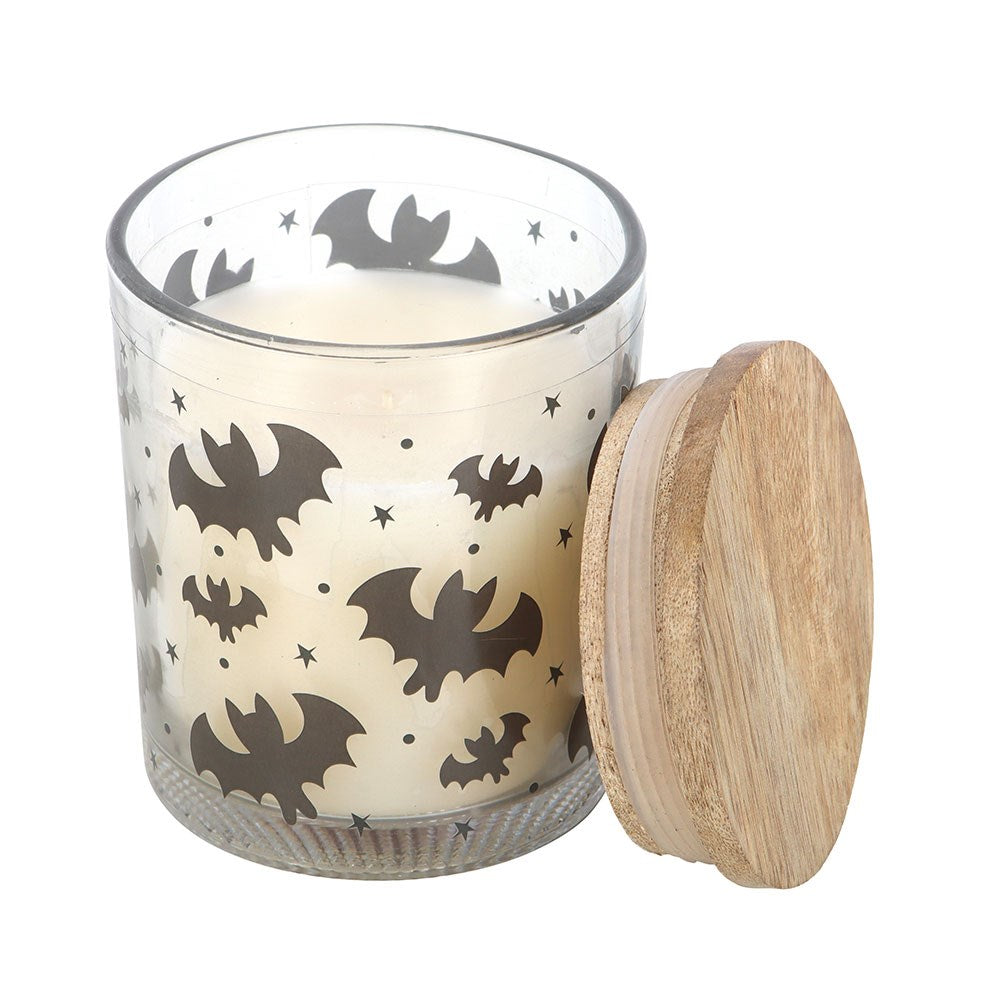 Bat Print Mulberry Candle in Gift Box