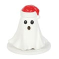 Load image into Gallery viewer, Ghost with Santa Hat Incense Cone Holder
