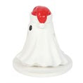 Load image into Gallery viewer, Ghost with Santa Hat Incense Cone Holder
