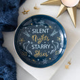 Load image into Gallery viewer, Silent Nights Starry Skies Trinket Dish
