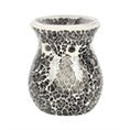 Load image into Gallery viewer, Small Gunmetal Grey Crackle Oil Burner
