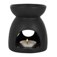 Load image into Gallery viewer, Black Cauldron Cut Out Oil Burner Clearance
