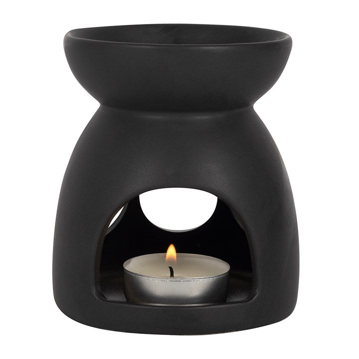 Black Cauldron Cut Out Oil Burner Clearance