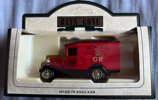Days Gone Lledo Royal Mail Vintage Post Van GR Cipher Diecast – Boxed Collectible