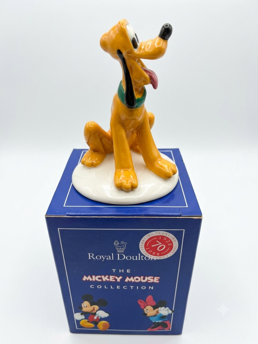 Royal Doulton The Mickey Mouse Collection Pluto Figurine