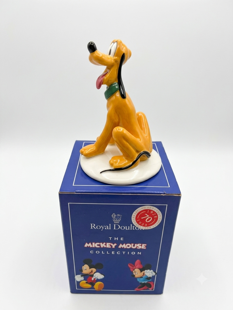 Royal Doulton The Mickey Mouse Collection Pluto Figurine