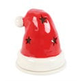 Load image into Gallery viewer, Santa Hat Tealight Holder
