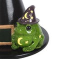 Load image into Gallery viewer, Magic Toad and Witch Hat Incense Cone Holder
