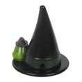 Load image into Gallery viewer, Magic Toad and Witch Hat Incense Cone Holder
