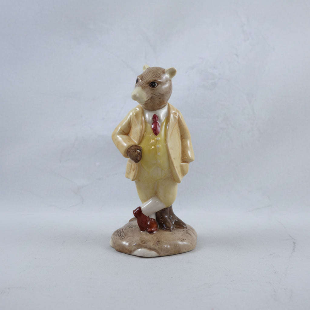 Royal Doulton John Bestwick The Wind in the Willows Ratty Figurine Limited Edition with COA