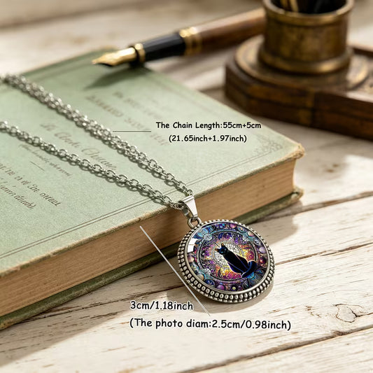 Pendant Necklace with Stainless Steel Chain