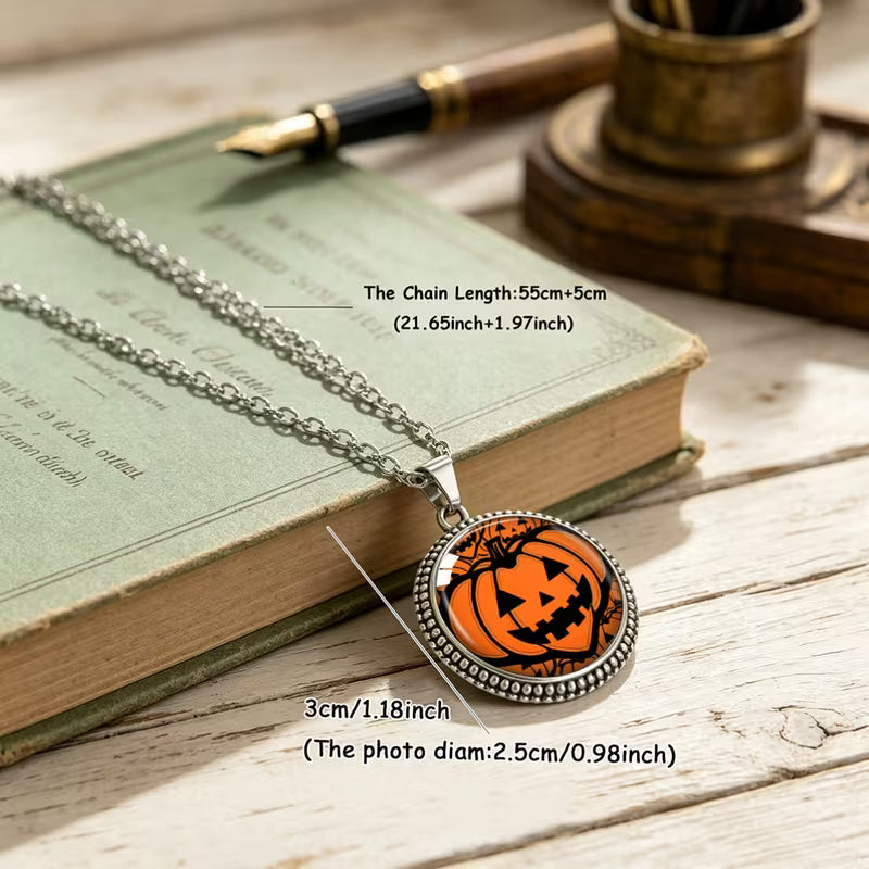Pendant Necklace with Stainless Steel Chain