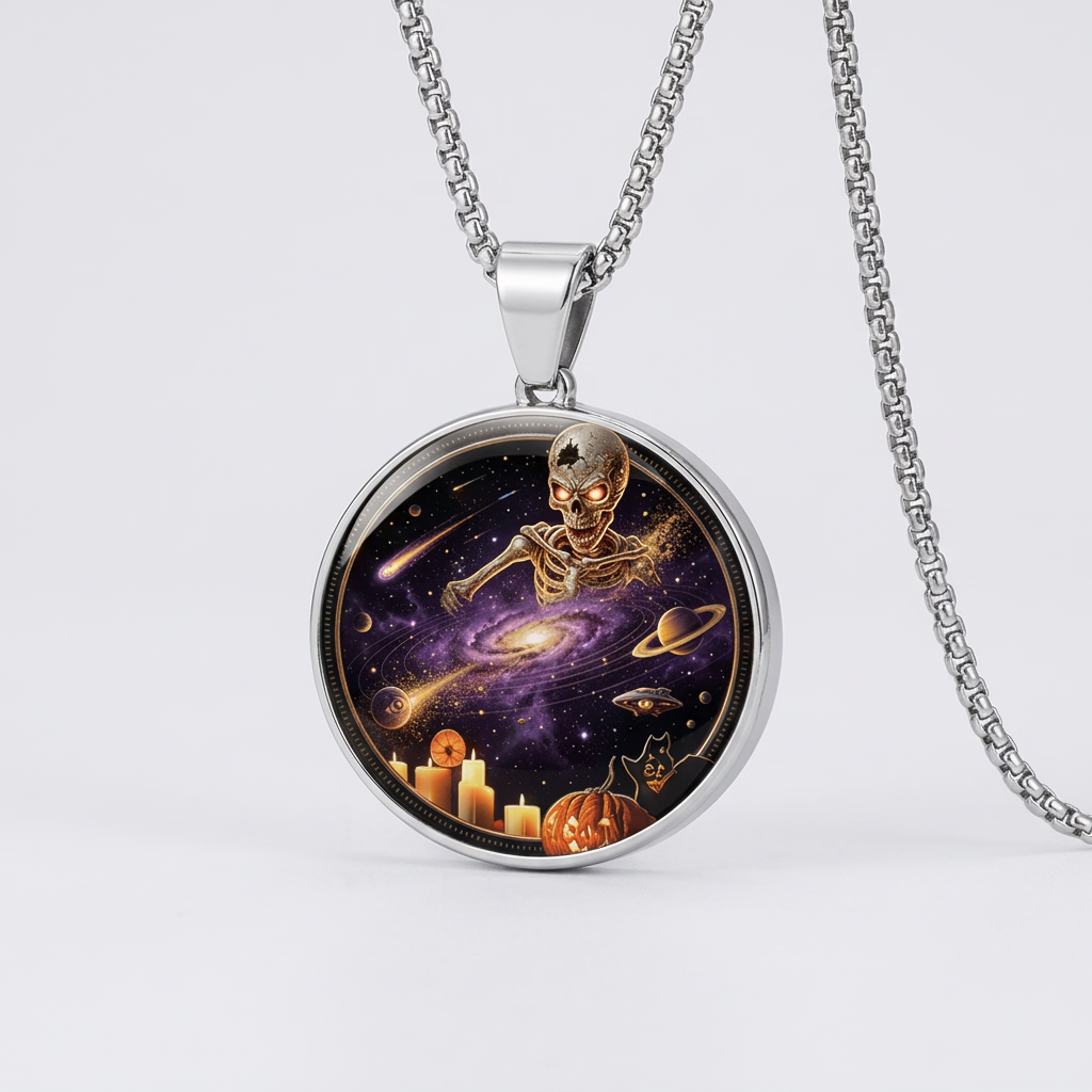 Pendant Necklace with Stainless Steel Chain