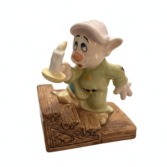 Royal Doulton Snow White and the Seven Dwarfs Figurine Dopey By Candlelight