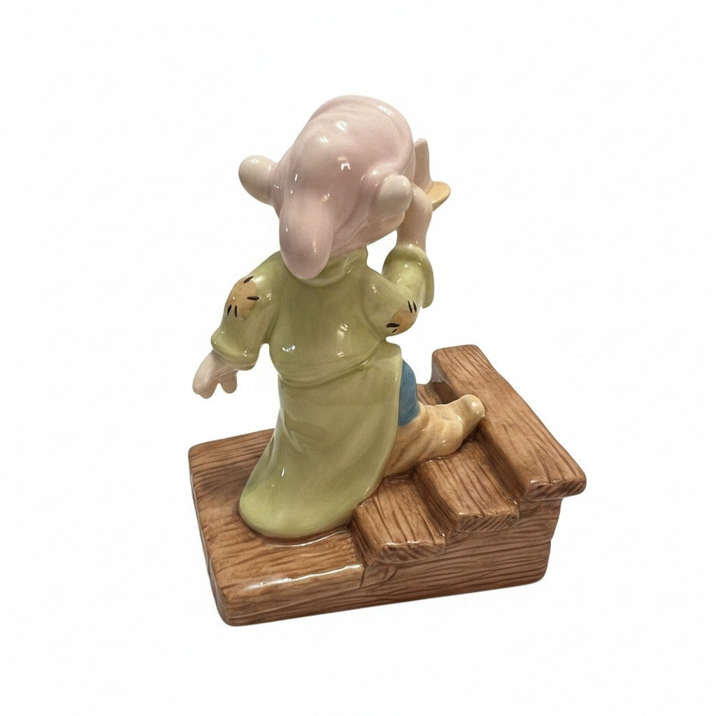 Royal Doulton Snow White and the Seven Dwarfs Figurine Dopey By Candlelight