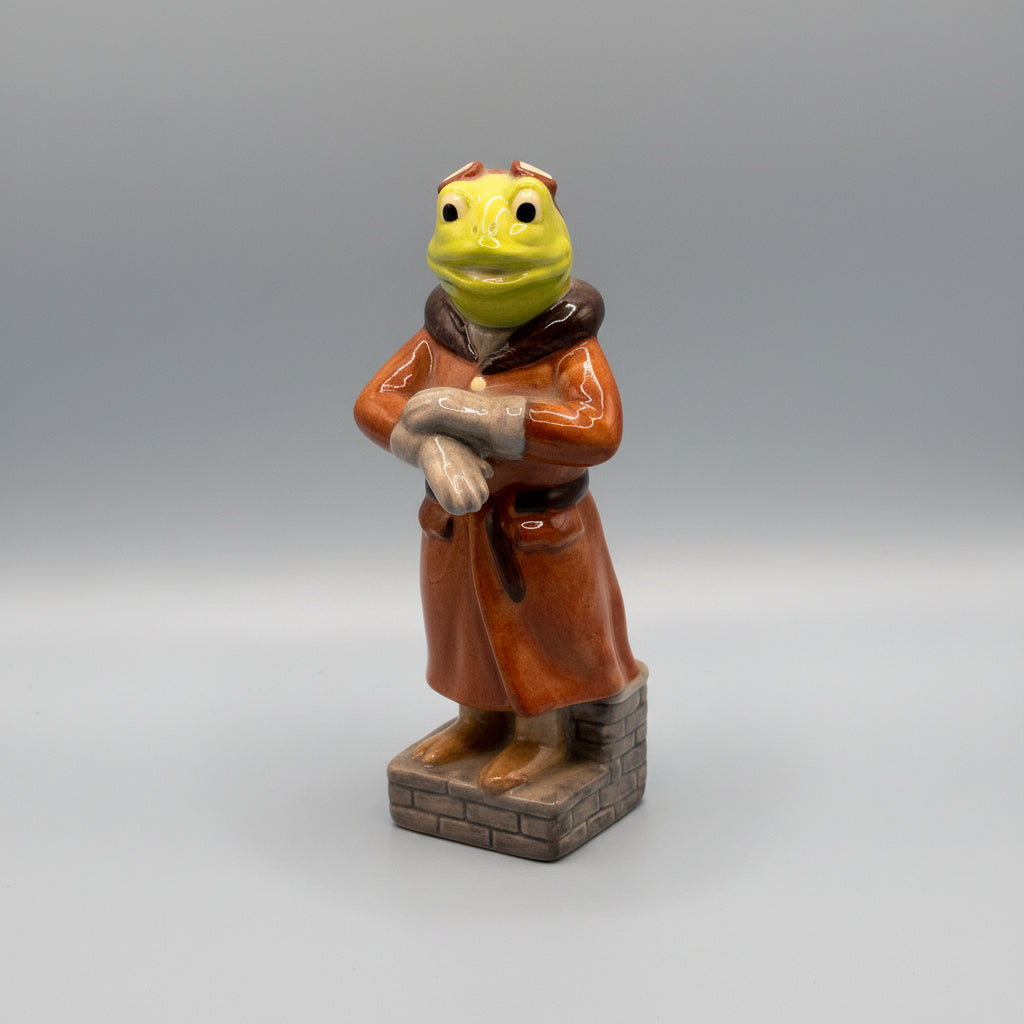 Royal Doulton John Bestwick The Wind in the Willows Toad Figure Limited Edition with COA