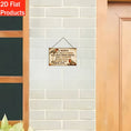 Load image into Gallery viewer, 2D Flat - 2D FLAT, 1pc Wooden Decorative Sign And Plaque - Sympathy Garden Plaque with English Robin Quote "Remembered for Years to Come", Durable Wall Art Suitable for Cemetery, Or Remembrance Decor
