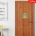 Load image into Gallery viewer, 2D Flat, 2D Flat 1pc Decorative Sign and Plaque - Golden Wooden Doorbell Sign "Please Ring the Bell" Wall Hanging, Suitable for Bedroom, Entryway, or Office Decoration, 2D Flat
