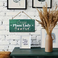 Load image into Gallery viewer, Charming Wooden 'Crazy Plant Lady' Sign - Ideal Garden & Home Decor Gift for Plant Enthusiasts, Moms, and Themed Parties
