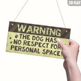 Load image into Gallery viewer, 2D Flat, 1pc Pet Store Warning Sign, Vintage Wooden Hanging Sign, Reminds Visitors of Dogs and Private Areas, Suitable for Home Garden Wall Decoration, Perfect Fun Gift, 2D Flat
