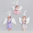 Load image into Gallery viewer, The Bradford Editions Heaven Little Angels Ornaments Set of 3 Angels 4th Set
