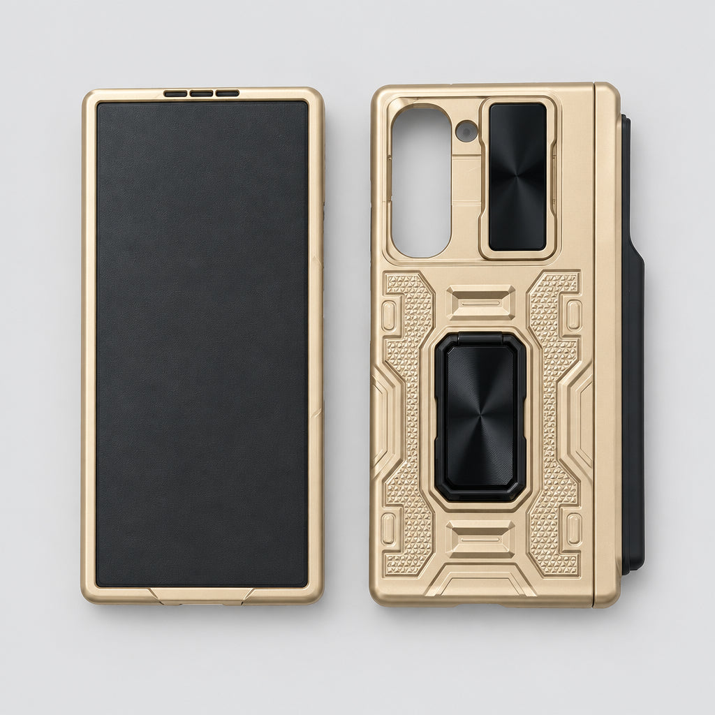 Protective Case for Galaxy Z Fold 6 in Rose Gold