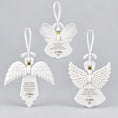 Load image into Gallery viewer, The Bradford Editions Heavens Little Angels Ornaments Set of 3 Angels 6th Set
