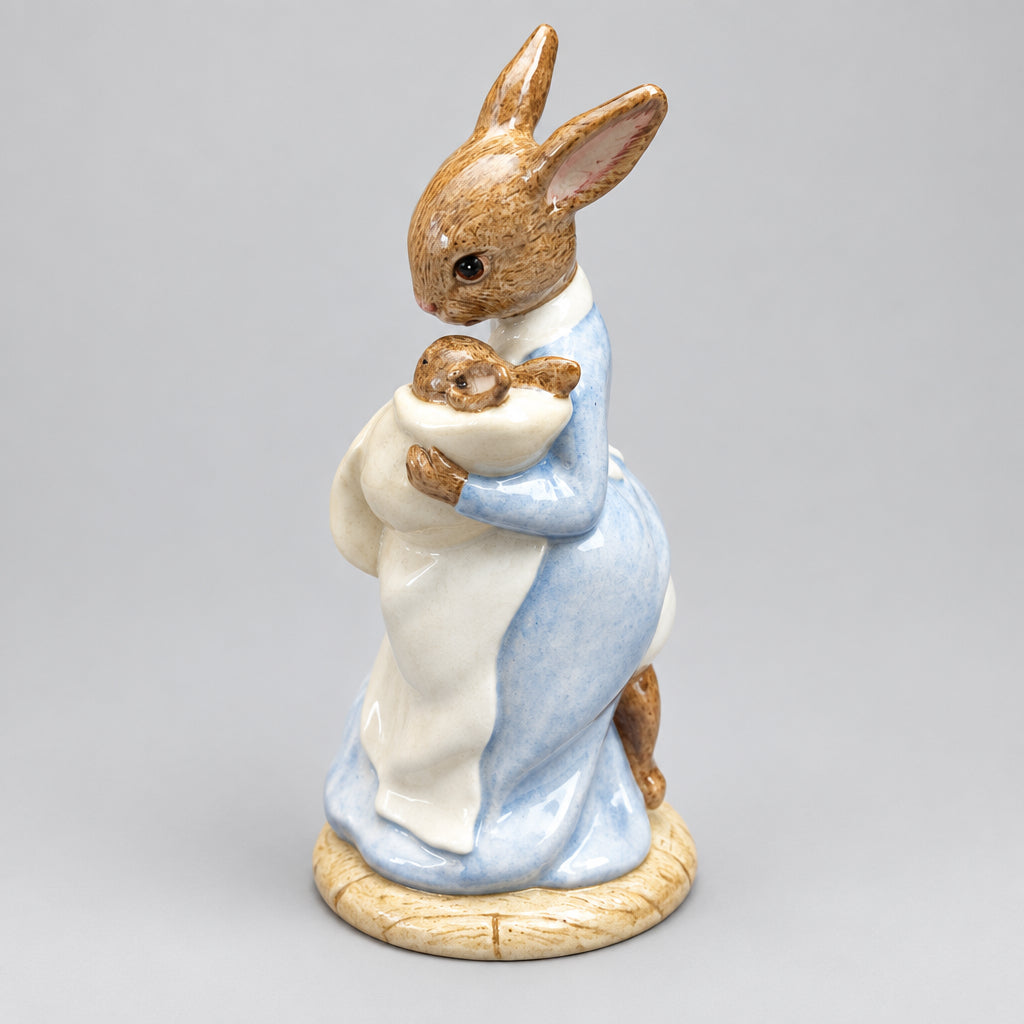 Royal Doulton Bunnykins Mother & Baby Bunnykins Figurine Limited Edition with COA