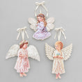 Load image into Gallery viewer, The Bradford Editions Heavens Little Angels Ornaments Set of 3 Angels 7th Set
