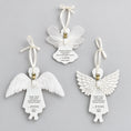 Load image into Gallery viewer, The Bradford Editions Heavens Little Angels Ornaments Set of 3 Angels 7th Set

