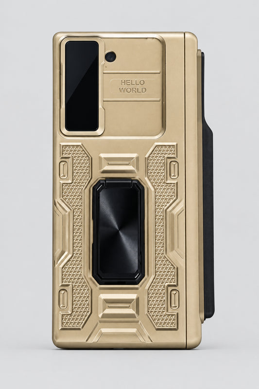 Protective Case for Galaxy Z Fold 6 in Rose Gold