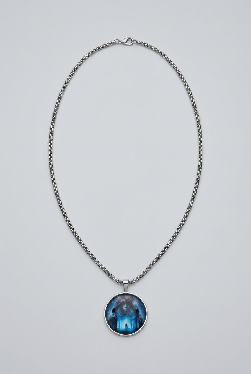 Pendant Necklace with Stainless Steel Chain