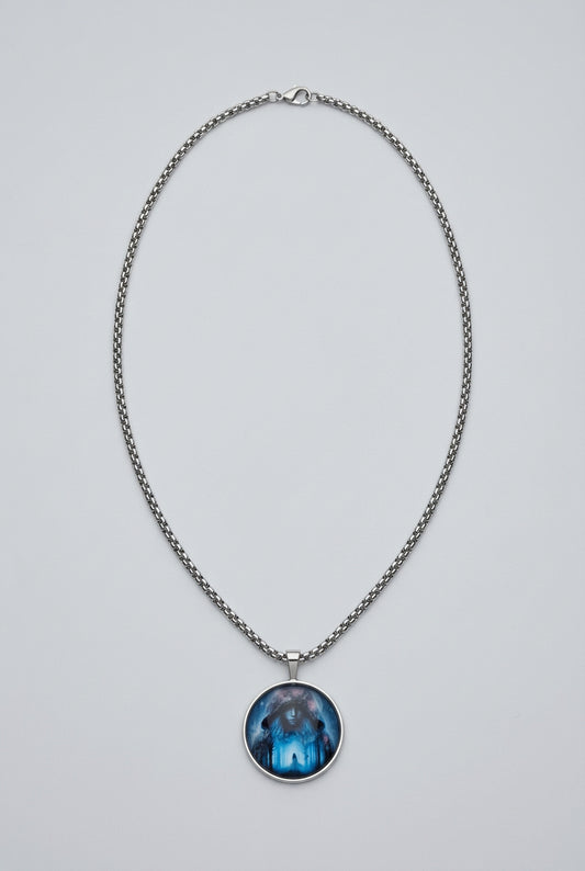 Pendant Necklace with Stainless Steel Chain