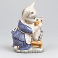 Load image into Gallery viewer, Royal Doulton John Bestwick The World of Beartrix Potter Tabitha Twitchit and Moppet Figurine Limited Edition with COA

