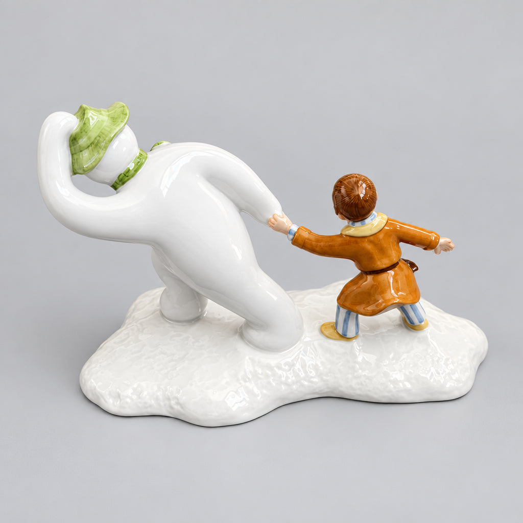 Royal Doulton The Snowman and James The Adventure Begins Figurine Limited Edition with COA