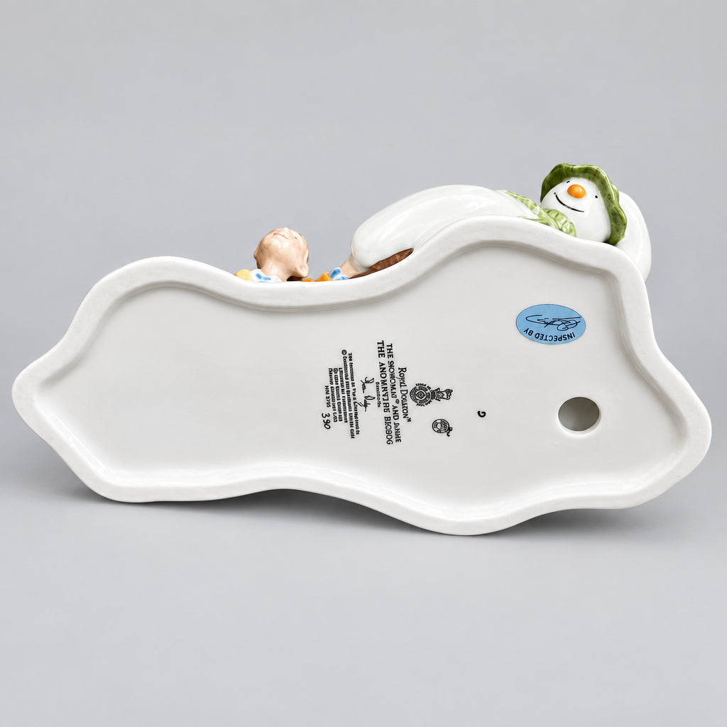 Royal Doulton The Snowman and James The Adventure Begins Figurine Limited Edition with COA