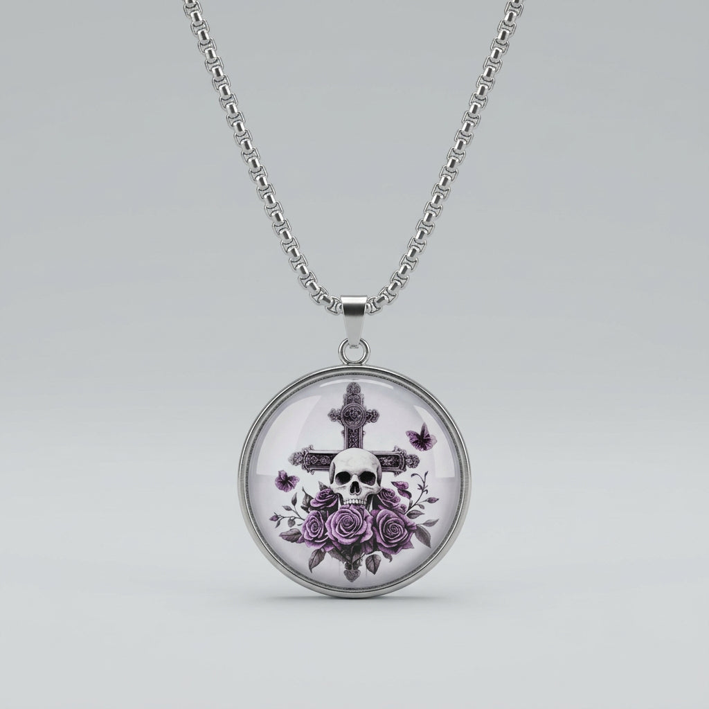Pendant Necklace with Stainless Steel Chain
