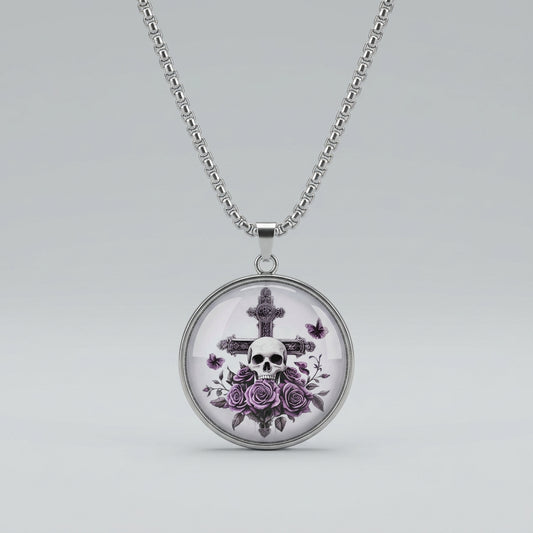 Pendant Necklace with Stainless Steel Chain