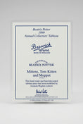 Load image into Gallery viewer, Royal Doulton John Bestwick The World of Beatrix Potter Mittens, Tom Kitten and Moppet Beatrix Potter 1999 Annual Collector Tableux with COA
