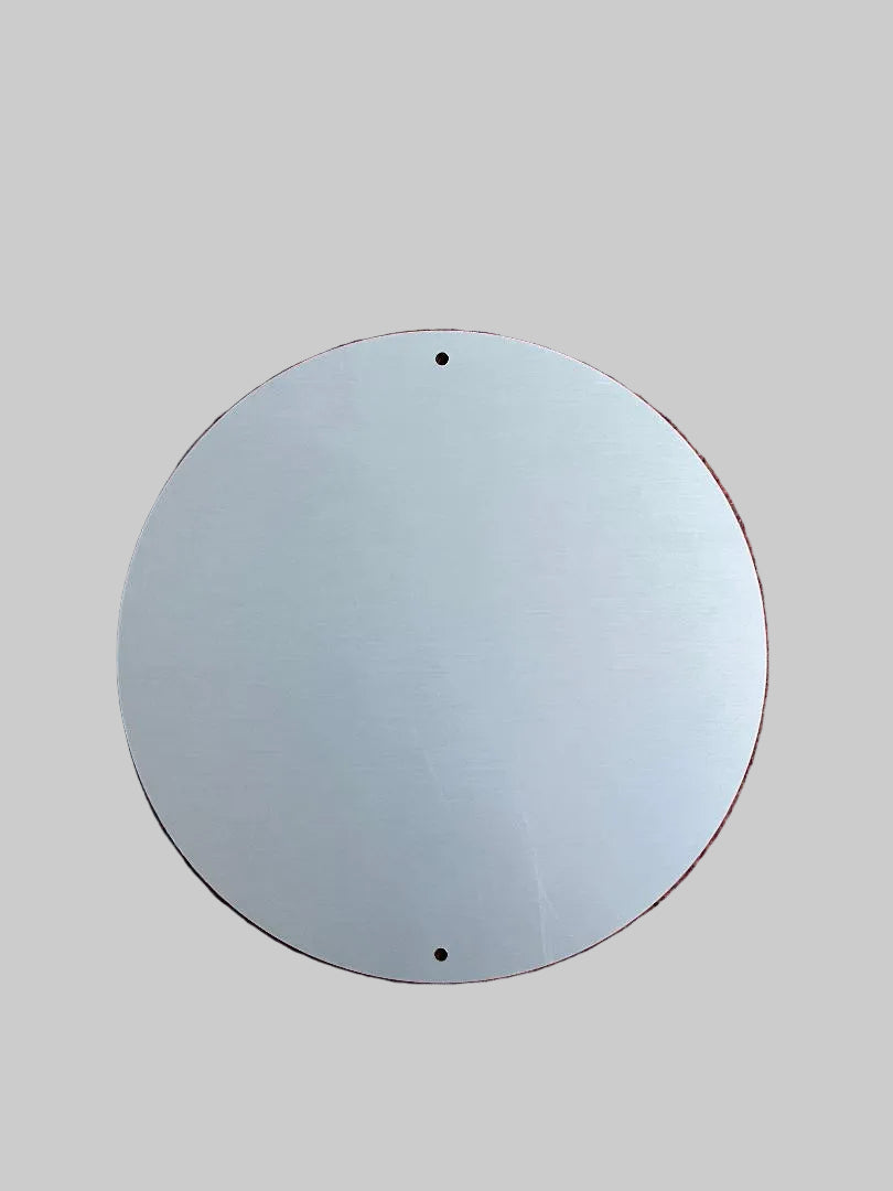 2D Flat Aluminium Sign "Robins Appear When Loved Ones are Near" 20x20cm