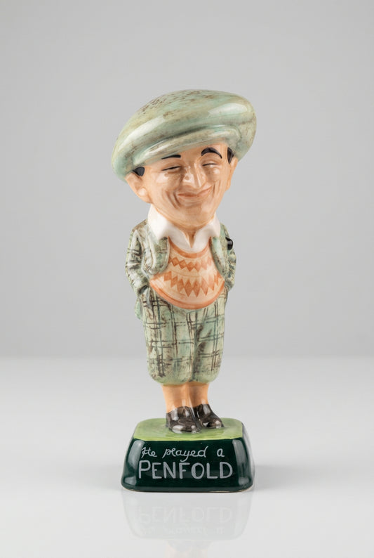 Royal Doulton Millennium Collectibles The Penfold Golfer & The Dunlop Caddie Figurines Limited Edition with COA